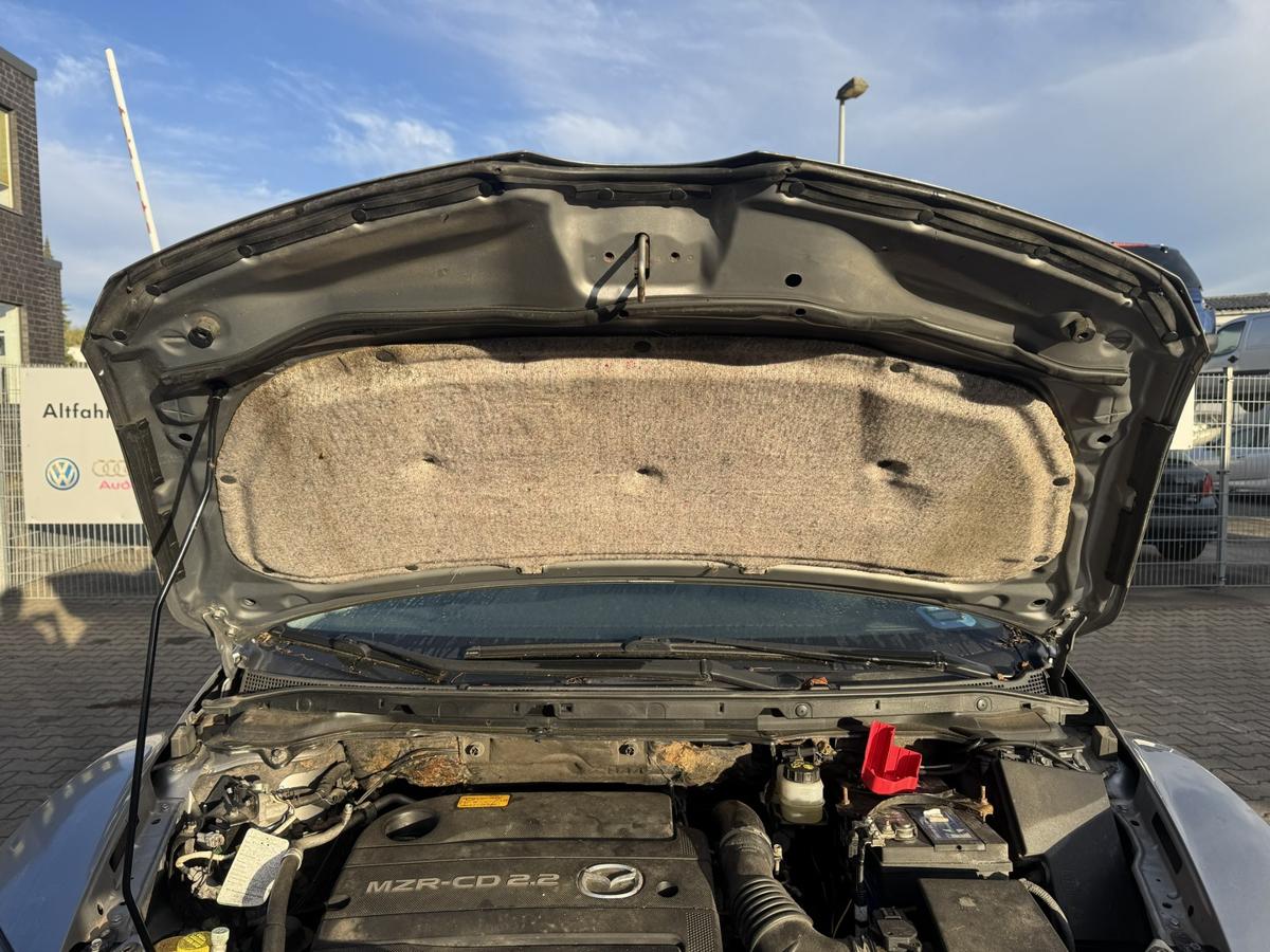 Mazda CX-7 original Motorhaube 38P Plutosilber Bj.2010